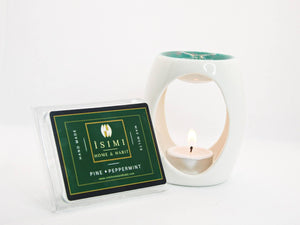 Wax Melt-Pine & Peppermint-scented wax melts-ISIMI