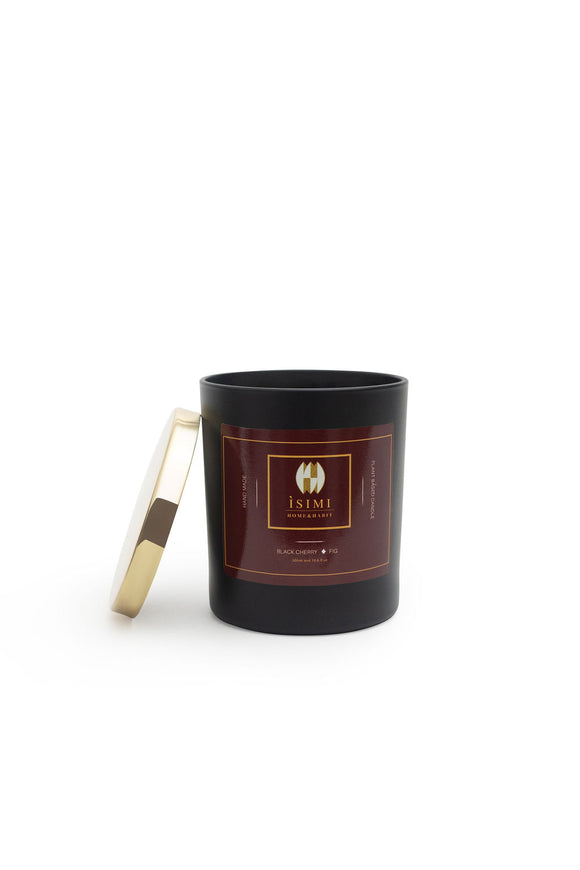 Scented Candle -Black Cherry & Fig-ISIMI